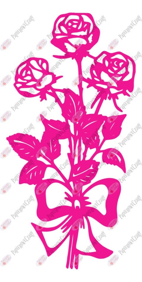 Róża 2 Dekoracje z papieru