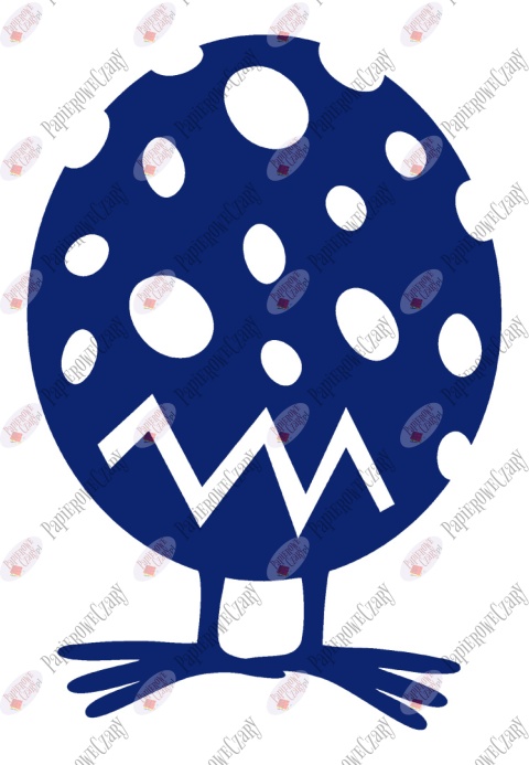 Jajko Kurczak 1 Pisanka Dekoracje z papieru