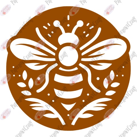 Pszczoła 8 Dekoracje z papieru