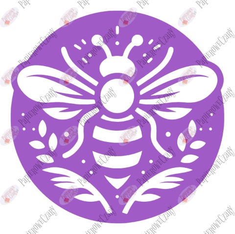 Pszczoła 8 Dekoracje z papieru