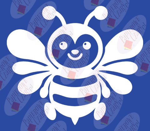 Pszczoła 6 Dekoracje z papieru Pszczoła 6 Dekoracje z papieru