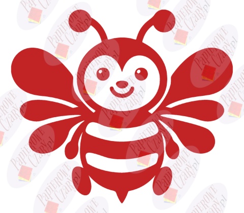 Pszczoła 6 Dekoracje z papieru Pszczoła 6 Dekoracje z papieru