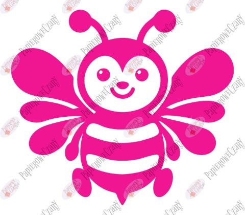 Pszczoła 6 Dekoracje z papieru Pszczoła 6 Dekoracje z papieru