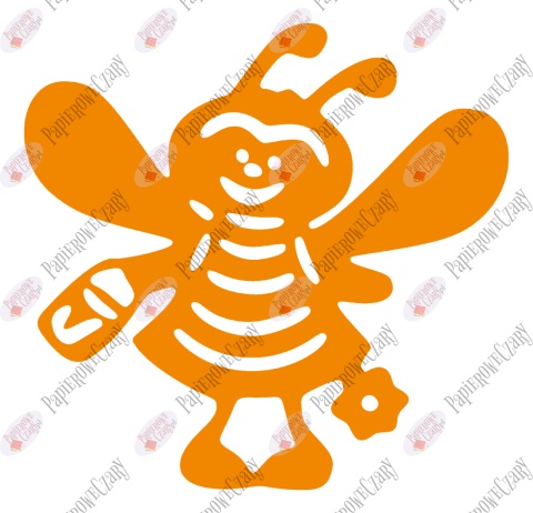 Pszczoła 2 Dekoracje z papieru