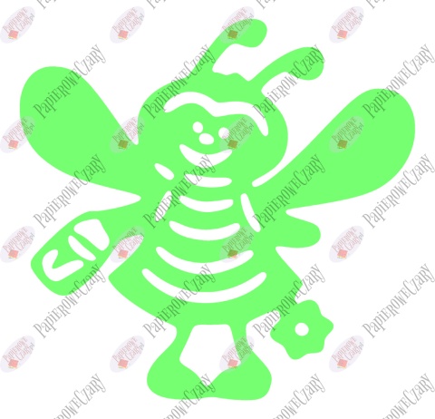 Pszczoła 2 Dekoracje z papieru