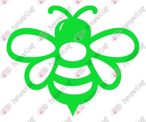 Pszczoła 10 Dekoracje z papieru