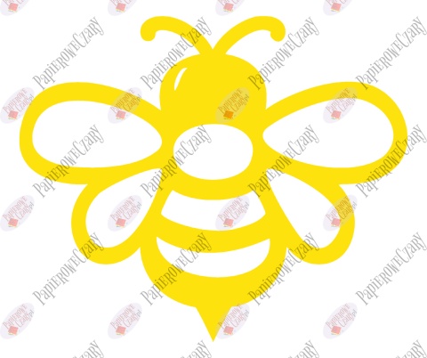 Pszczoła 10 Dekoracje z papieru