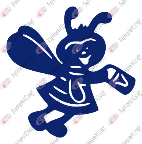 Pszczoła 1 Dekoracje z papieru