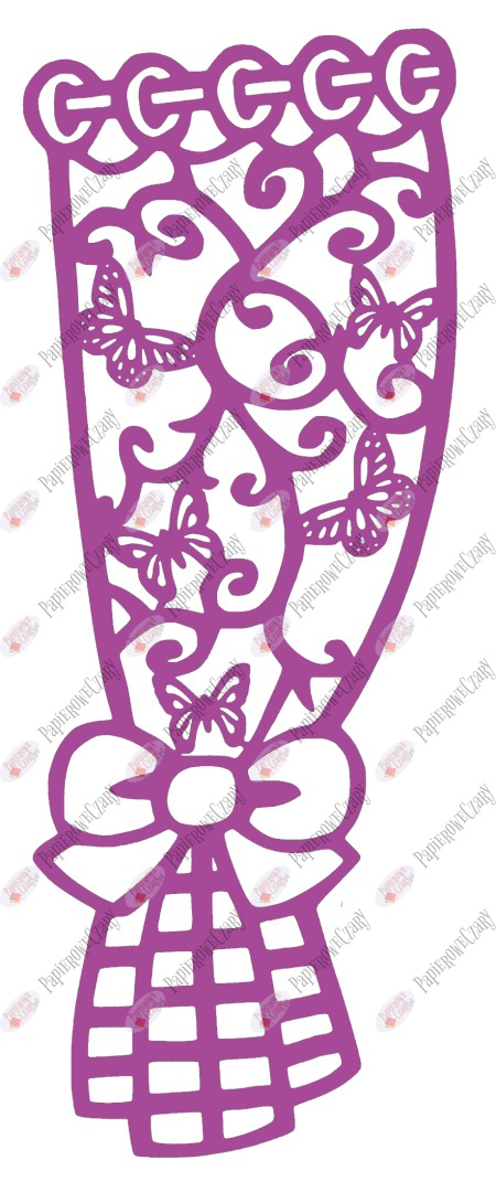 Zasłonka wiosenna 2 Dekoracje z papieru