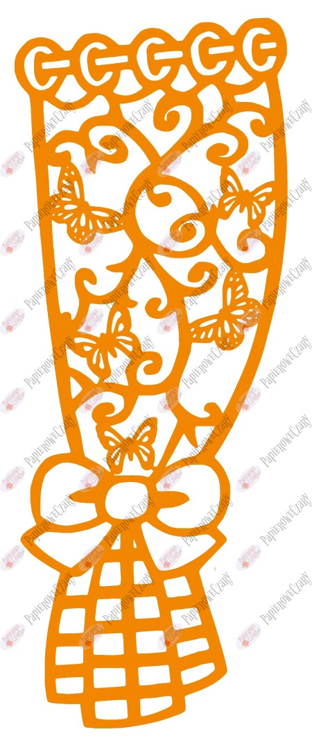 Zasłonka wiosenna 2 Dekoracje z papieru