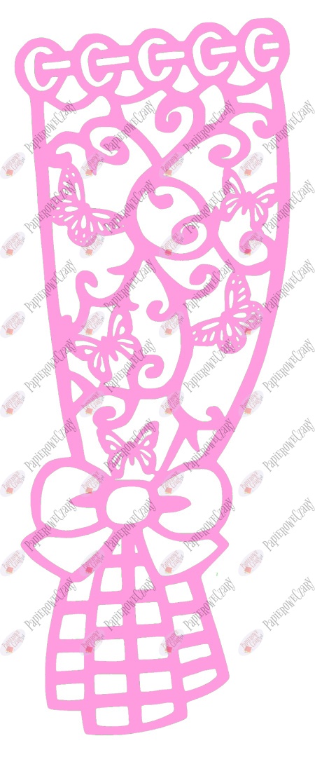 Zasłonka wiosenna 2 Dekoracje z papieru