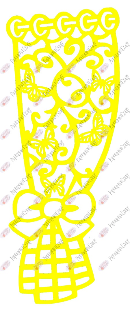 Zasłonka wiosenna 2 Dekoracje z papieru