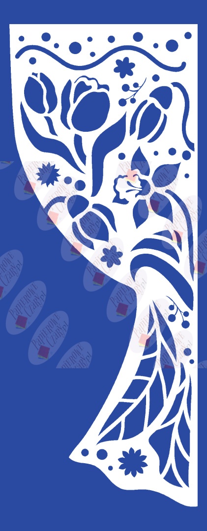 Zasłonka wiosenna 3 Dekoracje z papieru Zasłonka wiosenna 3 Dekoracje z papieru