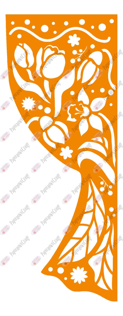 Zasłonka wiosenna 3 Dekoracje z papieru Zasłonka wiosenna 3 Dekoracje z papieru