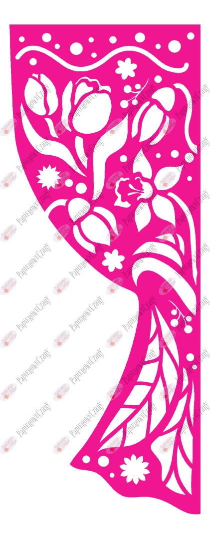 Zasłonka wiosenna 3 Dekoracje z papieru Zasłonka wiosenna 3 Dekoracje z papieru