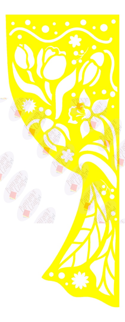 Zasłonka wiosenna 3 Dekoracje z papieru Zasłonka wiosenna 3 Dekoracje z papieru