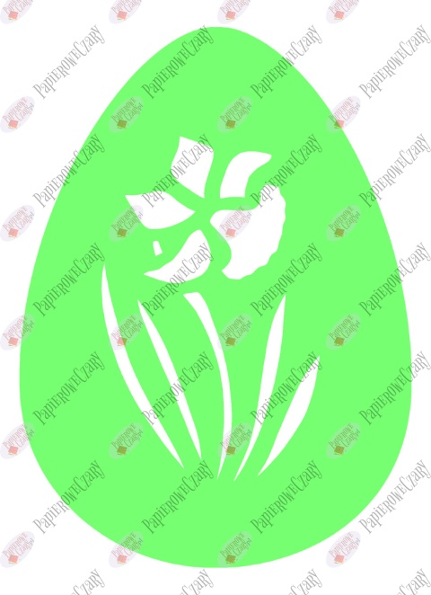 Jajko 13 Pisanka Dekoracje z papieru