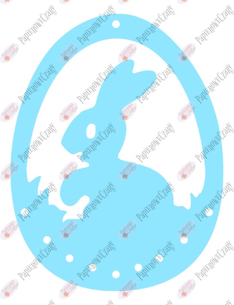 Jajko 5 Pisanka Dekoracje z papieru