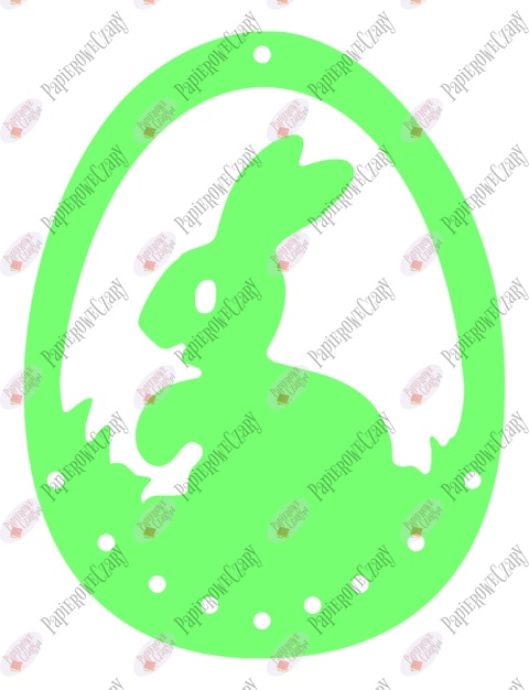 Jajko 5 Pisanka Dekoracje z papieru