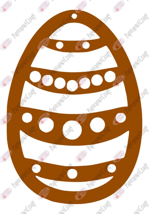 Jajko 9 Pisanka Dekoracje z papieru