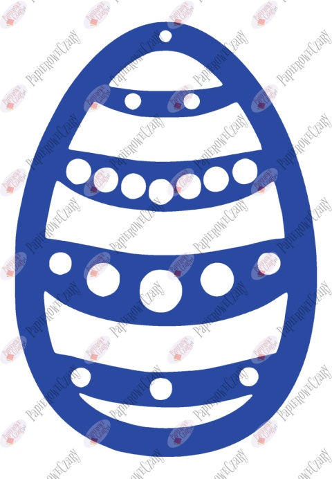 Jajko 9 Pisanka Dekoracje z papieru