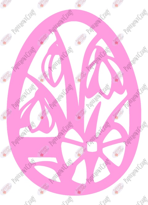 Jajko 1 Pisanka Dekoracje z papieru