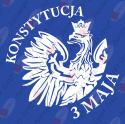 Godło 2 - 3 Maja 1 Dekoracje z papieru