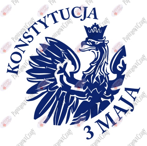 Godło 2 - 3 Maja 1 Dekoracje z papieru