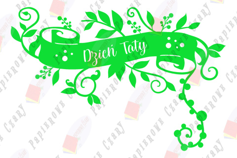 Dekoracja Dzień Taty 1 Dekoracje z papieru
