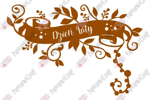 Dekoracja Dzień Taty 1 Dekoracje z papieru