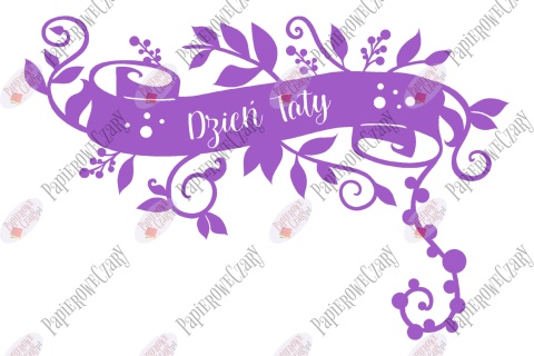 Dekoracja Dzień Taty 1 Dekoracje z papieru