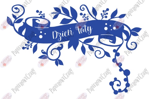 Dekoracja Dzień Taty 1 Dekoracje z papieru