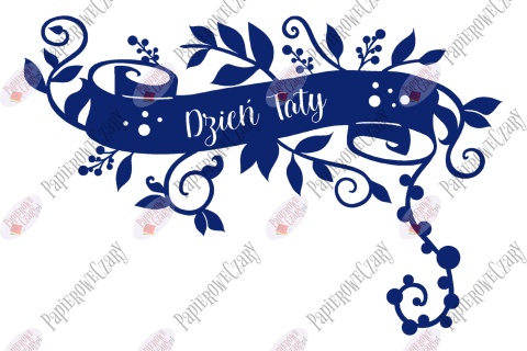 Dekoracja Dzień Taty 1 Dekoracje z papieru