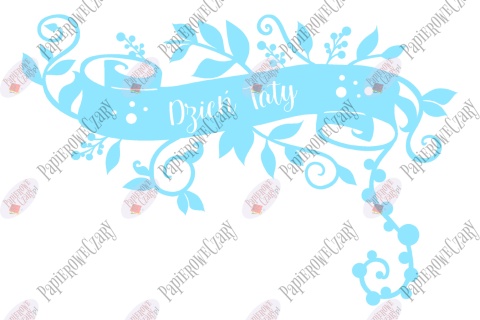 Dekoracja Dzień Taty 1 Dekoracje z papieru