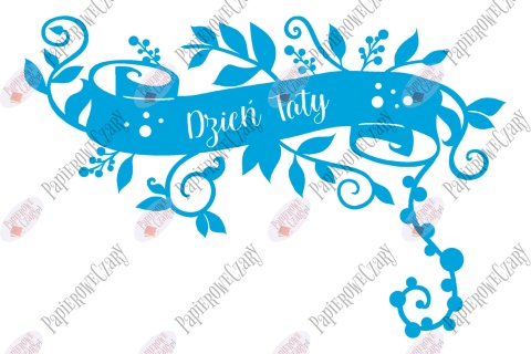 Dekoracja Dzień Taty 1 Dekoracje z papieru