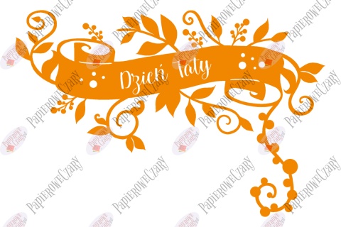 Dekoracja Dzień Taty 1 Dekoracje z papieru