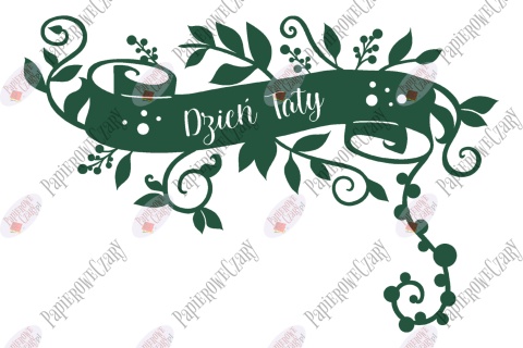 Dekoracja Dzień Taty 1 Dekoracje z papieru