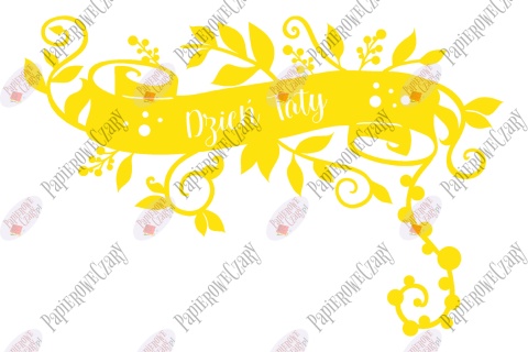 Dekoracja Dzień Taty 1 Dekoracje z papieru