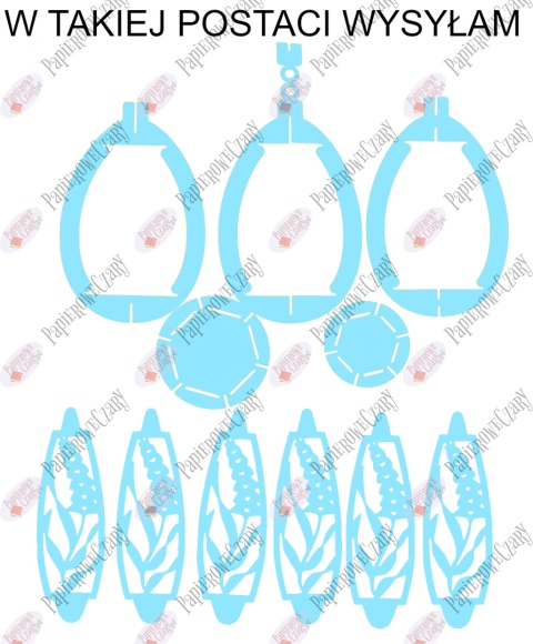 Jajko 102 3D Hiacynt Pisanka Dekoracje z papieru