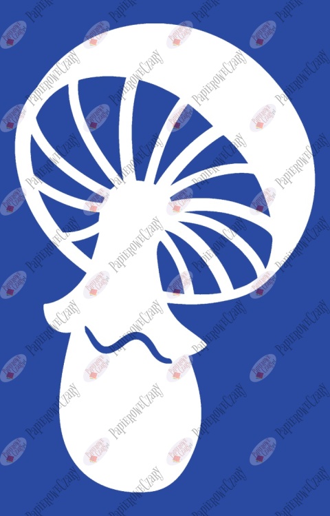 Grzyb 5 Dekoracje z papieru