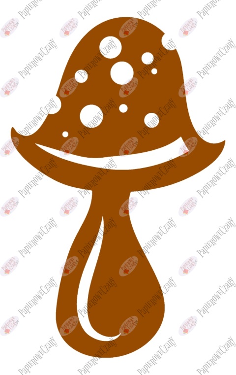 Grzyb 6 Dekoracje z papieru