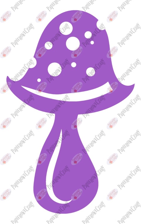 Grzyb 6 Dekoracje z papieru