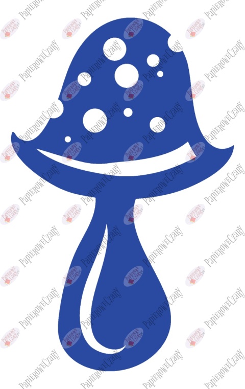 Grzyb 6 Dekoracje z papieru