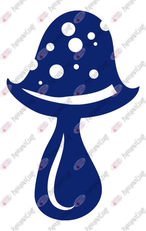 Grzyb 6 Dekoracje z papieru