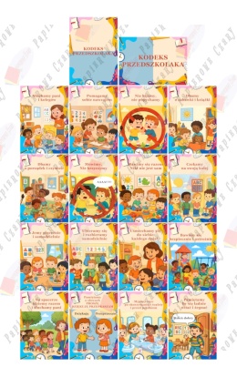 Kalendarz szkolny / przedszkolny - Pomoce dydaktyczne - plik PDF