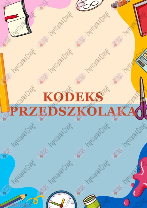 Kodeks Przedszkolaka - Pomoce dydaktyczne - plik PDF - PRODUKT CYFROWY