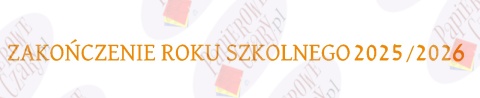 Napis ZAKOŃCZENIE ROKU SZKOLNEGO 2025/2026 Dekoracje z papieru Napis ZAKOŃCZENIE ROKU SZKOLNEGO 2025/2026 Dekoracje z papieru