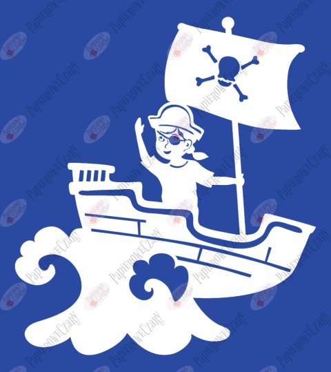 Statek 2 Lato Wakacje Dekoracje z papieru