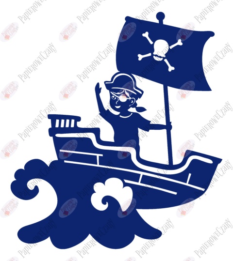 Statek 2 Lato Wakacje Dekoracje z papieru