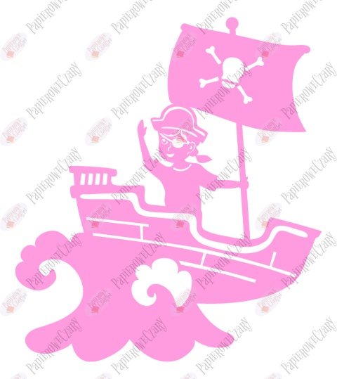 Statek 2 Lato Wakacje Dekoracje z papieru